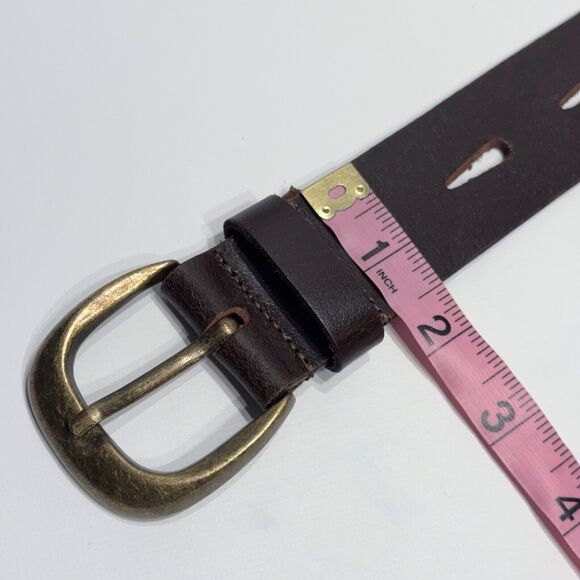 Izette Women’s Genuine Leather Western Style Belt Made in Canada Size L (A4) - Picture 9 of 9